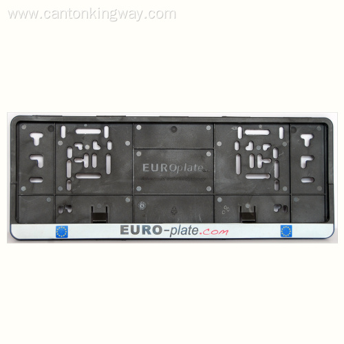 Customed ABS License plate frame